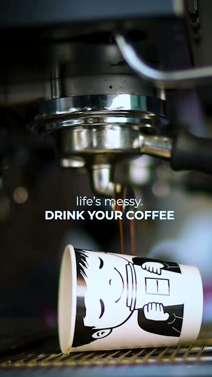 Life’s messy. Coffee first, chaos later.